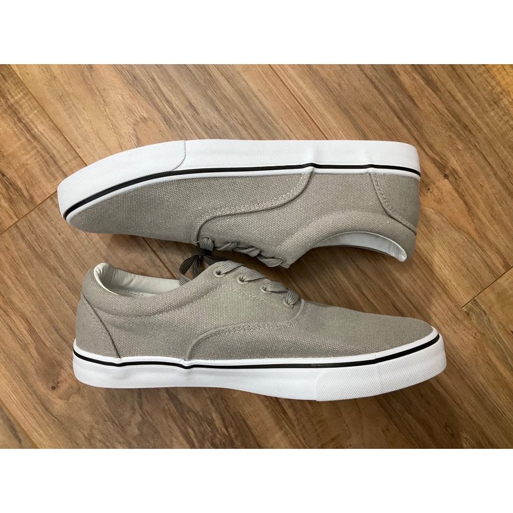 NWT Men's Canvas Boat kick Back Sneakers  - Size: 10